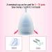 Super Soft Menstrual Cup - Reusable Medical Silicone | Sensitive Women's Hygiene Product (L Transparent) - Buy Online on GoSupps.com