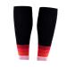 Yardwe Footless Compression Socks - Elastic Calf Support Sleeve for Men & Women - Breathable Shin Splint Relief & Sports Calf Brace - Red - Buy Online on GoSupps.com