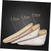 NOLITOY Height Increasing Insoles - 6 Pairs Men's Platform Shoe Pads for Extra Lift & Comfort | Orthopedic Silicone Heel Gel Inserts - Buy Online on GoSupps.com