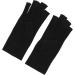 Arthritis Relief Gloves Soreness Relief Fingerless Cotton Compression Gloves Soft Portable for Cycling for Women (M) - Buy Online on GoSupps.com