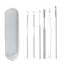 6pcs Stainless Steel Earwax Removal Kit - Reusable Ear Cleaning Tool for Men, Women, and Children - Buy Online on GoSupps.com
