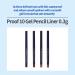 ETUDE Proof 10 Gel Pencil Liner 0.3g (#1 Black) | Long-lasting Creamy Gel Eyeliner for Precise Eye Makeup - 21AD - Buy Online on GoSupps.com