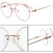 Efarma Rimless 2-Hole Glasses with Rhinestone Metal Arms - Pink Replacement Parts for Glasses - International Shipping Available - Buy Online on GoSupps.com