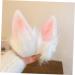 minkissy 1 Pair Easter Rabbit Headwear Bunny Ears Barrettes Easter Hair Accessories New Year Animal Barrettes Rabbit Ear Bobby Pin Hair Accessories for Women Fabric Clip Cats and Dogs Child - Buy Online on GoSupps.com