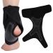 Keenso Compression Support Sleeve for Left Foot - Breathable Ankle Wrap for Sports Climbing Riding & Basketball - Black XL Protective Gear - Buy Online on GoSupps.com