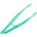 BinaryABC Disposable Plastic Tweezers 12Pcs - Blue and Green - Medical Craft Tweezers - Buy Online on GoSupps.com