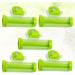 Toothpaste Dispenser 5 Pcs Toothpaste Squeezer Manual Rolling Squeezer Toothpaste Cleanser Dispenser Hangable Bathroom Accessories Toothpaste Tube Squeezer/612 (Color : Green) - Buy Online on GoSupps.com