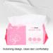 Facial Cleansing Cloths - 100pcs Disposable Makeup Cotton Pads for Women & Girls | Soft Face Wash Towels - Buy Online on GoSupps.com