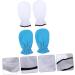 FOMIYES 2 Pairs Essential Oil Gloves Paraffin Bath Liners Wax Bath Liners Paraffin Bath Mittens Paraffin Wax Warmer Paraffin Wax Liners Wax Bath Mittens Hand Heater Flannel - Buy Online on GoSupps.com