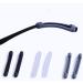 Faruta 20 Pair Silicone Glasses Ironing Sleeves | Anti-Slip Ear Grip Hook for Sunglasses & Reading Glasses - Gray - Buy Online on GoSupps.com