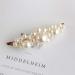 SH-RuiDu Pearl Hair Clip for Women & Girls | Sparkly Glitter Accessory for Weddings & Parties 1pc - Buy Online on GoSupps.com
