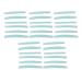 Silicone Eyelash Perm Curler 15 Pairs Rods Reusable Lash for Home Beauty Salons Multiple Individual Beauty Salons (Green)