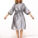 Buy Mollensiuer Silver Salon Robe - Stylish Hair Cutting Smock for Clients | International Shipping Available - Buy Online on GoSupps.com