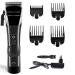 Barber Scissors Hair Clippers for Men Hair Trimmer Hair Clipper Oil Head Electric Clipper Steel Cutter Head Cordless Charging Electric Hair Clipper US Plug Km2850