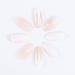 Brishow Glitter Short Ballerina Press-On Nails - 24 Pcs Artificial Fake Nails for Women & Girls | Snow Acrylic Design - Buy Online on GoSupps.com