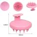 Silicone Scalp Massage Brush | Stimulate Hair Growth & Improve Blood Flow | Relaxing Pink Shampoo Brush - Buy Online on GoSupps.com