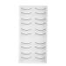 10 pairs of false eyelashes eyelashes exercise eyelashes lashes fake eyelashes make -up eyelashes for eyelash extensions of self -adhesive practice eyelash strips for beginner class