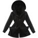 HANXIULIN Women's Lightweight Quilted Hoodie Jacket - Elegant Slim Fit Winter Coat for Stylish Comfort - Buy Online on GoSupps.com