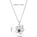 N/B Pet Memorial Necklace Gifts - Custom Pet Picture - Personalized Engraved Photo Pendant - Sympathy Gift for Pet Lover Silver(customization) - Buy Online on GoSupps.com