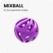 Shakenext Purple Protein Shaker Bottle 700ml | Leak-Proof Dishwasher-Safe Blender with Mixing Ball for Fitness & Protein Shakes - Buy Online on GoSupps.com