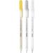 RVOGJP 3 Colors Gel Pen Set - Fine Tip Sketching Pens for Illustration and Drawing - Black Paper Drawing and Adult Coloring - Pack of 3 (White, Gold, Silver) - Buy Online on GoSupps.com