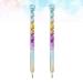 Healifty 2-Piece Manicure Tools Set | Nail Art Picker Dotting Pen & Acrylic Handle | Perfect for Nail Painting & Decoration - Buy Online on GoSupps.com
