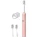 Buy Pink Electric Toothbrush Efficient Cleaning Soft Bristles Waterproof & USB Rechargeable | Ideal for Home & Travel - Buy Online on GoSupps.com