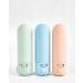 Suborawos 3 pieces of silicone travel bottles set 50ml leak -proof portable travel container travel bottle for shampoo lotion rinse shower gel (green/blue/pink)