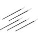 Makeup Bent Brush 5pcs Professional Brush with Ultra Fine Brush Head Angled Brush Soft Fiber Hair for Cream Gel Powder - Buy Online on GoSupps.com