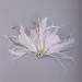 Chmier Bridal 1920s Flapper Feather Hair Clip Pin - Crystal White Roaring 20s Headpiece for Women and Girls - Buy Online on GoSupps.com