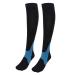 Keenso compression stockings for men 20-30 mmHg compression stockings for high calves knee-high stockings for wheel sprouts S dark green