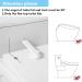 Baby Proofing Toilet Locks - Prevent Toddlers and Pets from Opening Toilet Lid - Easy Installation - Child Safety Seat Locks (2 Pack) - Buy Online on GoSupps.com
