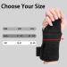 Adjustable Wrist Support Brace with Metal Straps for Men and Women - Carpal Tunnel Splint for Tendonitis, Arthritis, Sprains - S/M Beige - Right Hand - Buy Online on GoSupps.com