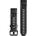 Garmin Quickfit 20mm Wristband - Compatible with Fenix Instinct Epix Pro Descent & Approach - Black Silicone - Buy Online on GoSupps.com