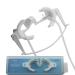 2PCS Dental Retractor with SUB Saliva Intraoral Lip Wange Retractor Mund Open Color Expand Dentistry Oral Dry Area (Small)