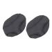 FRCOLOR 2pcs Hallux Sleeve Front Palms Cushions Foot Pads Separator Forefoot Pad Forefoot Support Cushions Silicone Metatarsal Sleeve Big Sebs Protective Case Woman Set of Feet Black 9.8x7.2cm