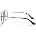 Rectangle Reading Glasses for Men & Women - Blue Light Blocking Metal Eyeglasses - Full Frame Grey 1.25x Readers - International Shipping Available - Buy Online on GoSupps.com
