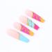 Brishow Long Ballerina False Nails - 24 Colored Acrylic Press-On Full Cover Stick-On Nails for Women & Girls - Buy Online on GoSupps.com