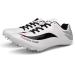 muchflash Track and Field Shoes - Professional Athletic Racing Shoes for Men and Women - White - Size 7.5 Women/7.5 Men - Buy Online on GoSupps.com