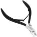 Professional Cuticle Cutter & Pusher Trimmer Manicure Tools with Double Spring  Perfect Nail Care Tool for Manicure & Pedicure Beauty at Home/Spa/Saloon (Black)