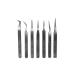 PAULIMOT model making tweezers set 7 pieces