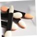 Baluue 100 Pcs Women Makeup Brush Make Eye Shadow Brush Eye Shadow Applicator Blending Brush mediumx2pcs Assorted Colorx2pcs - Buy Online on GoSupps.com