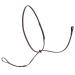 Equinavia Saga Adjustable Leather Standing Martingale with Stainless Steel Hardware (Stopper Not Included) Chocolate Brown Cob