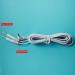 Vogueing Tool 1 Pair 120CM Tens Electrode Lead Wires | Jack 3.5mm Plug 2.0mm Pin | White - Buy Online on GoSupps.com