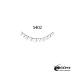 Eldora False Eyelashes S402 Bottom Lashes