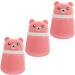 Minkissy 9 Pcs Powder Puff Box Set | Baby Body Powder Puff Travel Dispenser | Infant Talcum Powder Bottles | Pink Sponge | Powder Storage Bottle - Buy Online on GoSupps.com