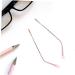 Universal Glasses Arm Replacement - Metal Pink Temple for Eyeglasses & Sunglasses - 1 Pair 13.5x0.6cm - Buy Online on GoSupps.com