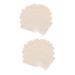 FRCOLOR 120 Pcs Ear Stickers Correction Stickers Ear Sticks Invisible Ear Tape Corrective Ear Care Products Cosmetics Ear Patch Makeup Ear Sticker Silicone Ear Sticker Miss Earmuffs White Whitex2pcs 4x16cmx2pcs