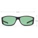 Migraine Relief Glasses | MigraLens Horizon Wrap Around | Unisex Green Lenses for Chronic Light Sensitivity - Buy Online on GoSupps.com