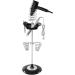Hair Dryer Stand - Twisty Style Acrylic Holder for Hair Styling Tools | Heavy Base & Tray for Curling & Straightening | Crystal Design - Buy Online on GoSupps.com